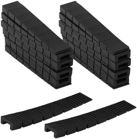 25 PcsFurniture Wedges Levellers, Plastic Wedges for Leveling, Fu...