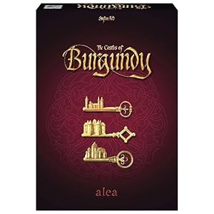 Ravensburger – Juego Alea, The Castles of Burgundy, Castillos de Borgoña, Juego de Estrategia, Juegos de mesa, Juegos para Adultos, 1-4 Jugadores, 12+ años, Versión español.