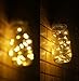 Solar Mason Jar Lights, Large Size Bigger Glass Mason Jar with 30 LEDs Fairy Firefly String Lights, Best Patio Yard Desktop Party Decor Outdoor Solar Hanging Lanterns (2-Pack)