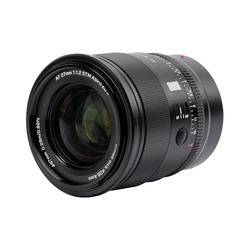 Image of VILTROX PRO 27mm F1.2 APS-C Auto Focus Lens Compatible with Nikon Z9 Z8 Z7 Z6 Z5 Z50 Z30 ZFC Nikon Z Mount Cameras Lens (27 mm f /1.2)