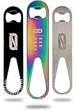 BAR NONE The Capstractor Key Pro | Bottle Cap Opener Bar Key Beer Speed Bartender Church Key, Rainbow