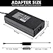 19V 9.5A 180W Laptop AC Adapter Charger for Toshiba Qosmio X500 X505 X70 X70-A X75 X75-A X770 X775 X870 X875, X775-Q7273, PSBY5U-01101L