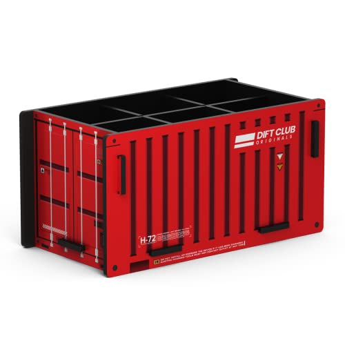 Image of Pen Holder Shipping container shaped (Red)