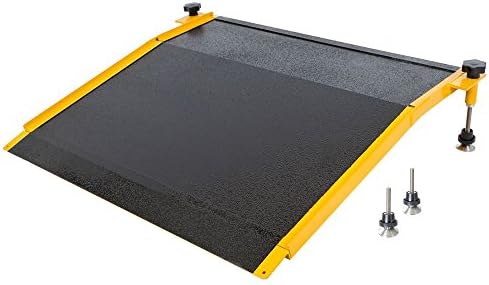 400 lb Capacity Aluminum Adjustable Curb Ramp