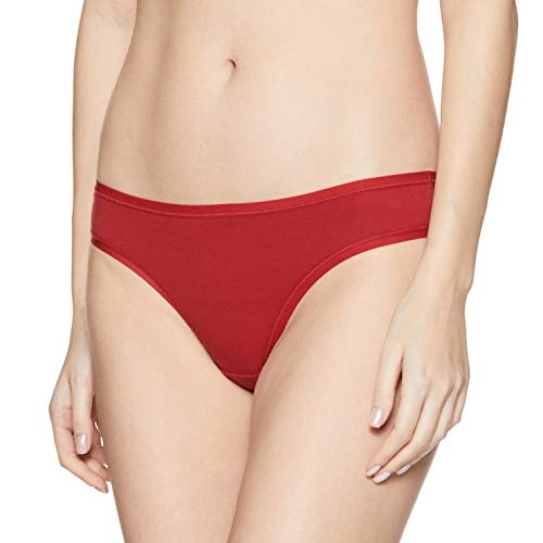 Image of Amante Solid Low Rise Cotton Bikini Panty Pack(Pack of 3)