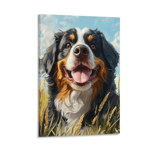 Poster Mastiff Tibétain 30x45cm : impression sur toile pour décoration murale moderne