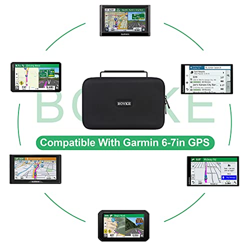Image of BOVKE GPS Case for 6-7 Inch Garmin 71 66 / dēzl OTR610 710 720 /RV 795, Gray