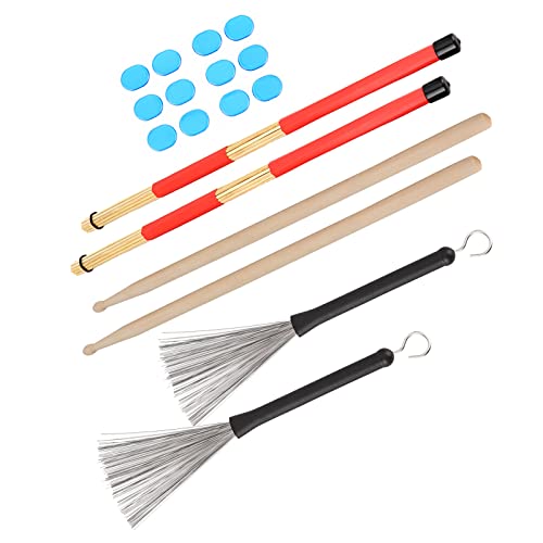 Kit de baquetas de madera de arce para batería miniatura 3