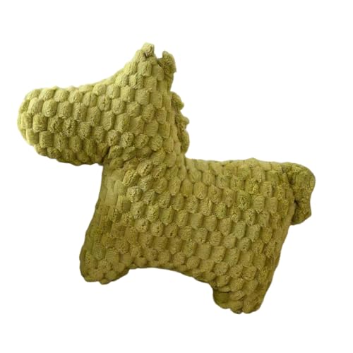 Arecobticy Cojín de animal con forma de caballo con forma de caballo, cojín de felpa colorido, relleno de algodón PP, regalo de vacaciones y decoración de habitación, almohada de espalda
