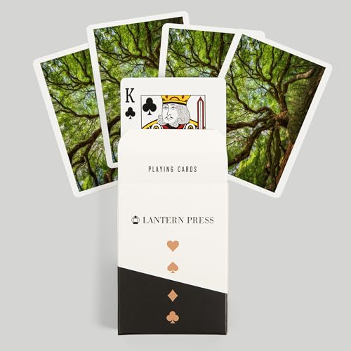 Lantern Press Charleston Póker 52 cartas adulto miniatura 6