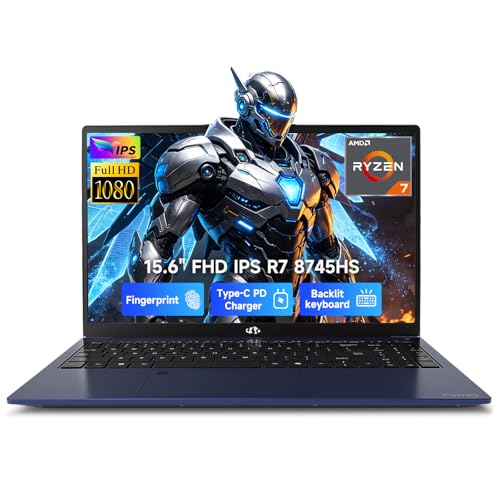 Image of NIMO 15.6 inch FHD AI-Creator-Laptop, AMD R7 8745HS 8 Cores, 32GB DDR5 1TB SSD