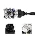 Joystick Switch,Joystick Switch 4 Position 4No Spring Return Momentary Joy Stick Joystick Switch Replacement Joystick 4 Positions for Hkai-41Z04 For Magnetic Starters, Contactors And Relays