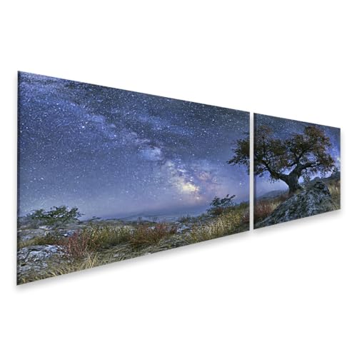 Tableau de salon ciel étoilé pour créer un espace de détente