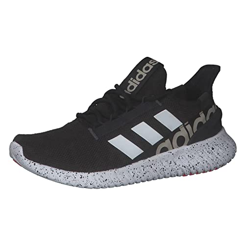Adidas Herren Kaptir 2.0 Running Shoe, Core Black/Cloud White/Carbon, 42 2/3 EU