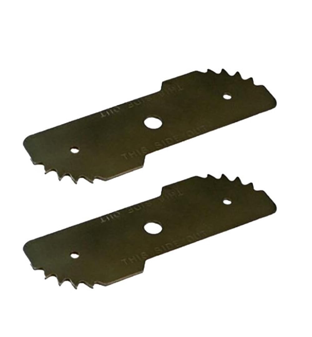 GULUANT 2 Pack Replacement 243801-00-2PK Edger Blade for Black and Decker LE750 EDGE 2-in-1 Landscape Edger LE750 EDGE 2-in-1 Landscape Edger LE750 EDGE 2-in-1 Landscape Edger LE750 Edge