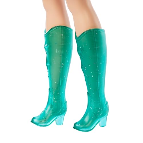 Barbie Poupées Licorne aux cheveux colorés fantaisie aux tenues avec effet dégradé et aux accessoires sur le thème de la licorne HRR13 - vue 5