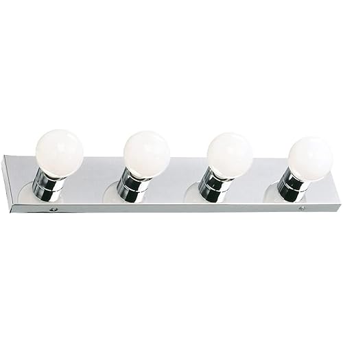 Design House 500892 Vanity Polished Chrome, 4-Light