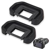 JYNVO 2er-Pack weiche Silikon-Augenmaskenbrillen, kompatibel mit Canon-Sucher, spiegellose Kamera, kompatibel mit 18-mm-Kamera