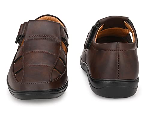 Image of YLF Men's Casual Fisherman Driving Sandal