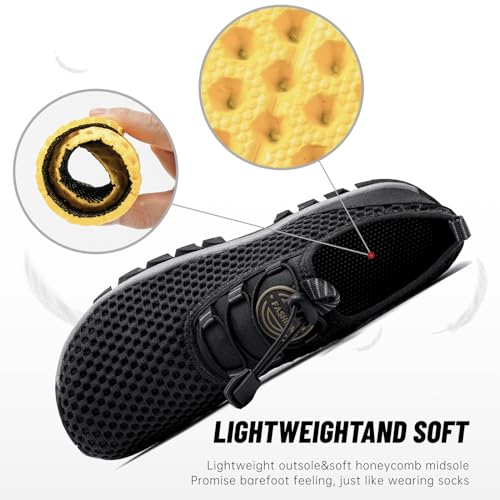 Water Shoes Men Outdoor Hiking Shoes Quick Drying Beach Aqua Shoes Men's Amphibious Water Shoes Summer Non-Slip Quick Drying Water Sandals River Shoes3