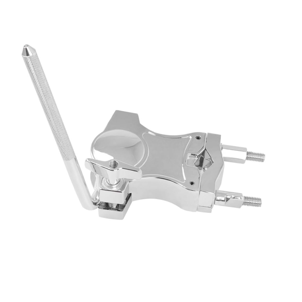 Yardwe Drum Clamp Drum Accessories Articulating Clamps for Drums Double Drum Clamp