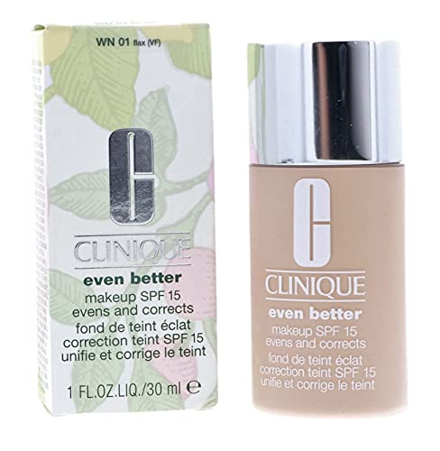 Clinique Even Better Makeup Spf 15 1.0 Oz - Color Wn 01 Flax #TOP1