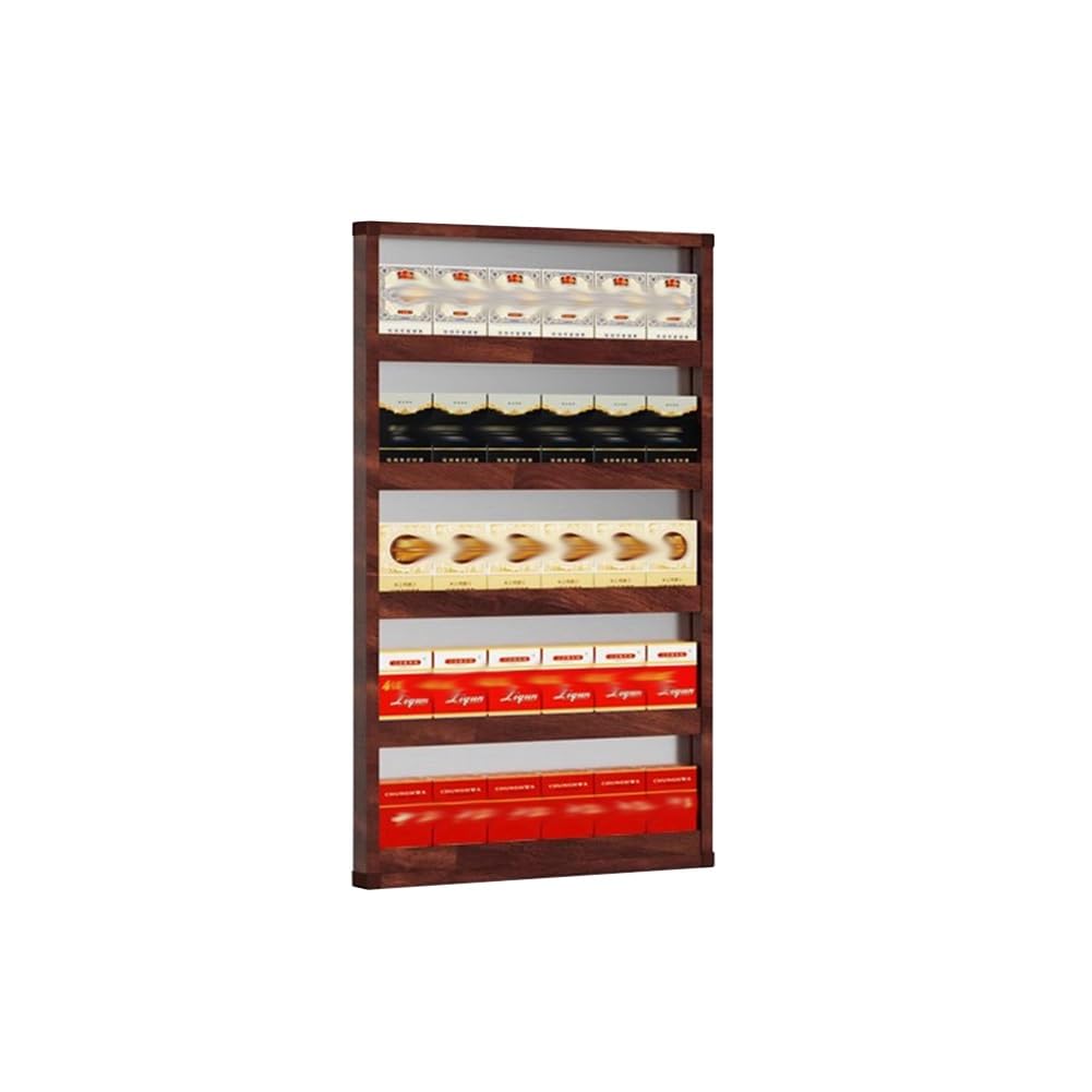 Exhibidor de cigarrillos de aluminio 40x3x60 cm para estancos