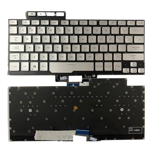 ROG G14pUSCAEg Zephyrus GA401U/GA401V/GA401/GA401I/GA401M /GA401Qm[gp\RpL[{[h(Silver Backlight US)