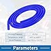 A ABSOPRO Silicone Vacuum Tubing Hose High Temperature 3.3Ft 1/8