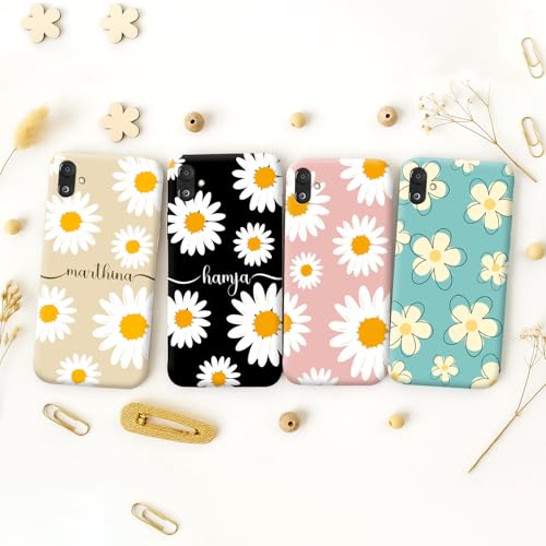 Image of COLORflow Back Cover Compatible with Samsung Galaxy F14 5G | Daisy Bloom Customized Back Cover Compatible with Samsung Galaxy F14 5G