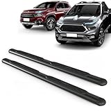 Par Estribo Lateral Oval Preto Toro 2016 A 2025 Kit Fixação Incluso