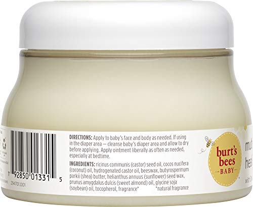 Burt's Bees Baby 100% Natural Origin Multipurpose Healing Ointment, Face & Body Baby Ointment 7.5 Ounce Tub - Pack of 3 - image 5