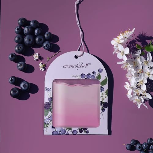 Image of Aromahpure Gel Wink Hanging Car Perfume | Long-Lasting Gel Based Car Air Freshener | Car Accessories | Last Up to 30 Days (Berry)