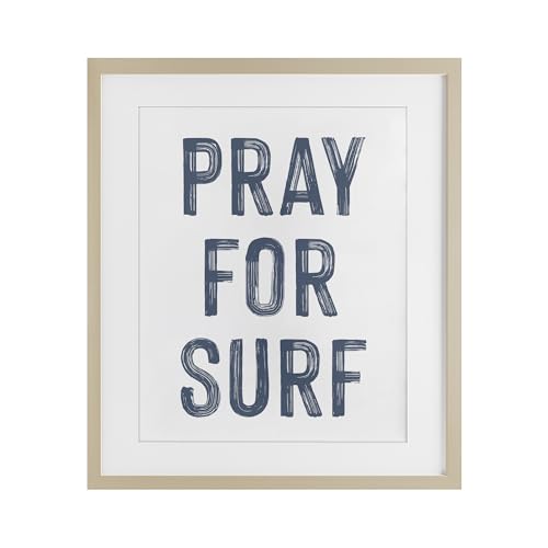 Affiche encadrée Summer Sentiment Pray For Surf tableau décoration contemporaine