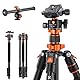 K&F Concept 200CM/78inch Stativ, Kamera Stativ,Tripod mit 90° Mittelsäulen Einbeinstativ-Funktion, 360° Kugelkopf und 1/4’’ Gewinde Tripod für DSLR-Kamera