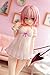 OneOneSay Anime Figure 1/6 to Love-Ru Darkness/Momo Belia Deviluke-Babydoll Ver. Cute Girl Action Figure Anime Character Models/Statues PVC Adult Toys Anime Hobby Collection/Ornament 24cm/9.4inch