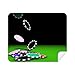 Chips Scattered Gambling Photo Cleaning Cloth Screen Cleaner 2pcs Suede Fabric