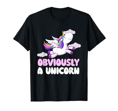 Obviously A Unicorn - Rainbow Unicorn Mystical Creature T-Shirt