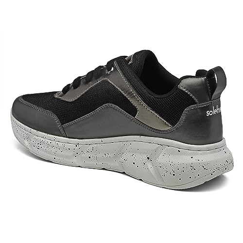 Image of SOLETHREADS Glam Casual Sneaker Lightweight Cushioned Lace-up Shoes for Women
