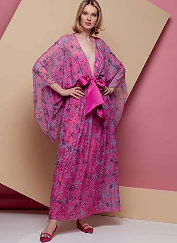 Robe pull ample d'exception Vogue Zandra Rhodes coupe fluide premium