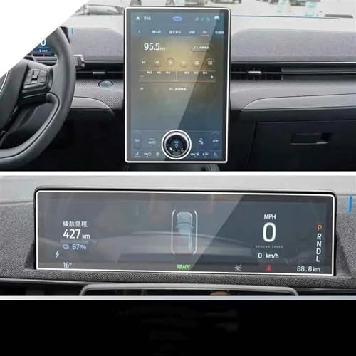 Protector de pantalla para Mustang Mach-E vidrio templado premium para GPS de coche