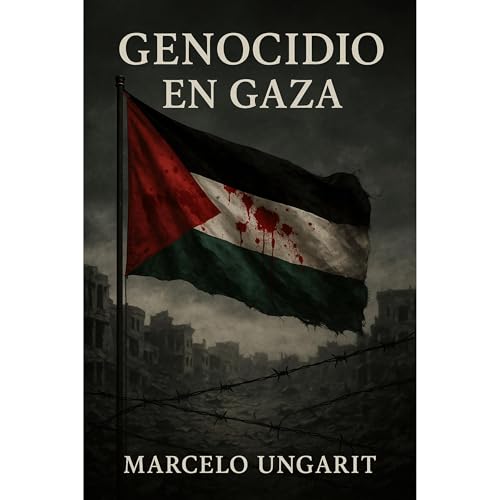 Genocidio en Gaza Audiolibro Por Marcelo Ungarit arte de portada
