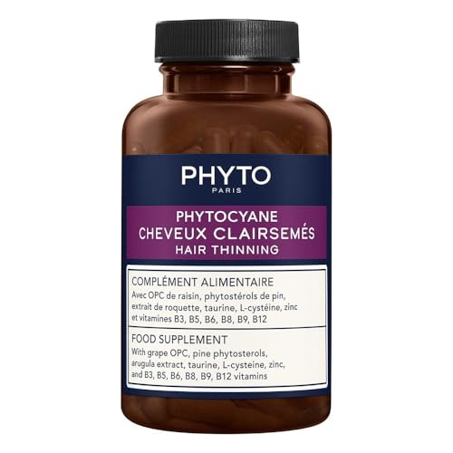 Chute de cheveux sévère ? PHYTO CYANE active la croissance et la densité