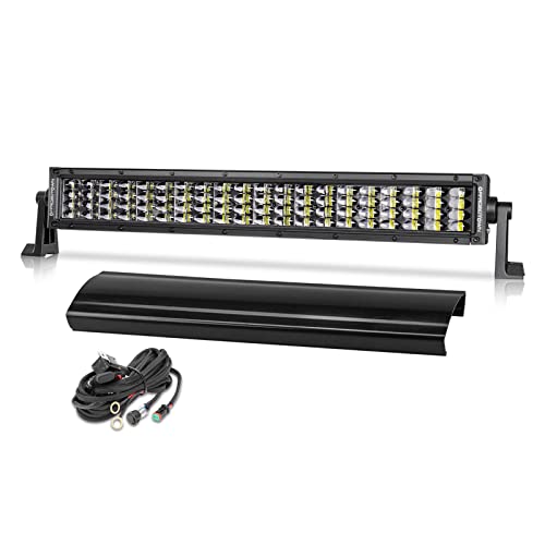 Image of OFFROADTOWN 20 Inch 320W LED Light Bar Quad Row Off Road Driving Light