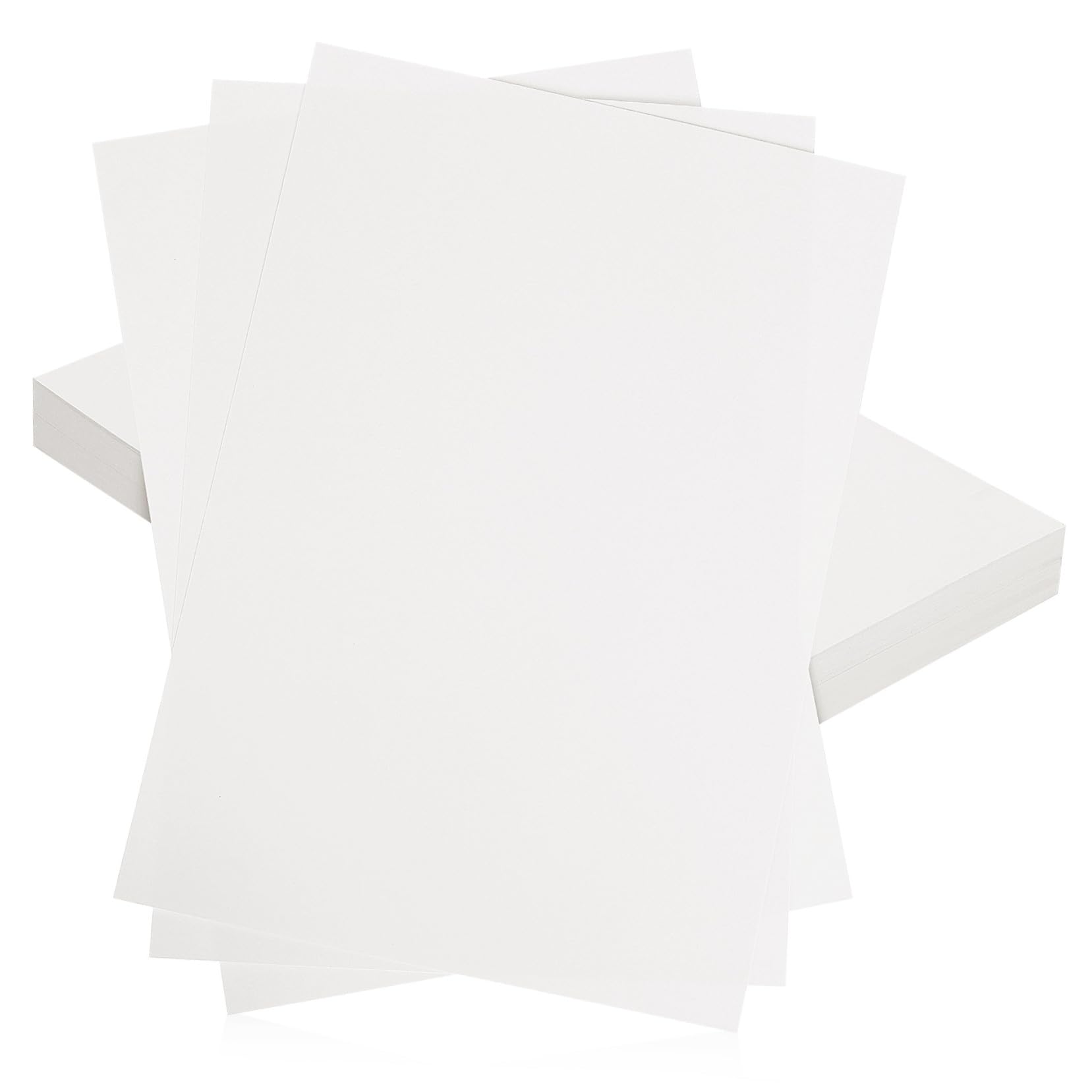 100 Blatt Druckerpapier Naturfarbig Blanko Papier für Vielseitigen Einsatz Kompatibel mit Tintenstrahl- und Laserdruckern Hochwertiges Büropapier für Klare Ausdrucke und Glatte