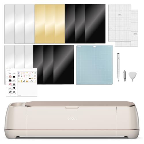 Image of Cricut Maker 4 - Smart Cutting Machine (Seashell) | Digital Content Bundle | Includes 30 images in Design Space App