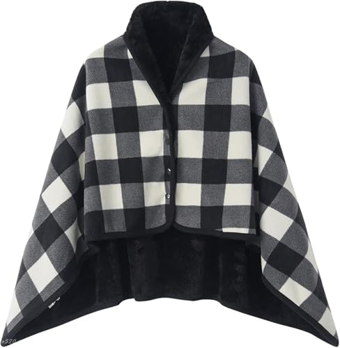 �Ԉ֎q�p�u�����P�b�g�A�~�p�h���J�o�[�A�Ԃ����p�}���g �h���Ԃ����p�P�[�v �|���`�� �t�[�h�t���A����҂̑��ƑS�g��g�߂�A�Ԃ����p�A�N�Z�T���[(Black,80*130cm)