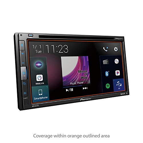 Film protecteur Pioneer AVH-521EX lot de 2 accessoires de protection écran tactile amovible