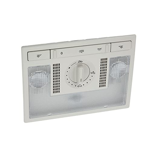 Luz de lectura de cúpula gris 6Q0959613A soluciona bombillas fundidas y botones atascados