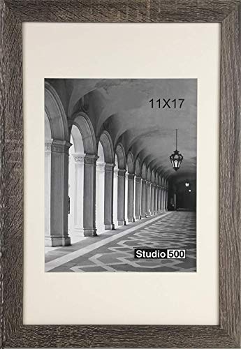 Studio 500 Grey Distressed Picture Frames From Our Distressed Collection (Mdf2915) Grey, 6-Pack, Comes In Different Sizes (11X17) #TOP4